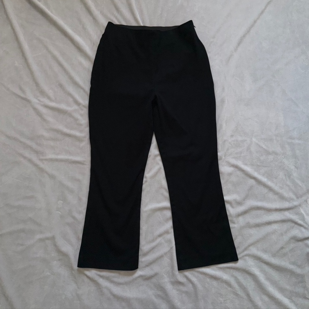 A New Day Flared Stretch Woven Cropped Pants